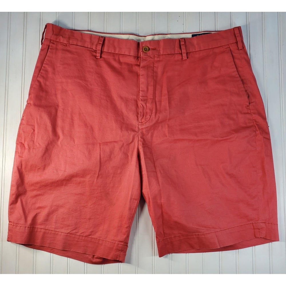 Polo Ralph Lauren‎ Shorts Stretch Classic Fit Chino Salmon Pink Mens 38